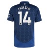 Camiseta de fútbol Manchester United Eriksen 14 Segunda Equipación 2024-25 - Hombre